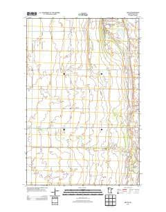 Melvin Minnesota Historical topographic map, 1:24000 scale, 7.5 X 7.5 Minute, Year 2013