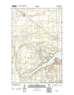 Mentor Minnesota Historical topographic map, 1:24000 scale, 7.5 X 7.5 Minute, Year 2013