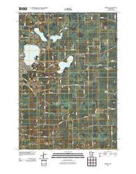 Meriden Minnesota Historical topographic map, 1:24000 scale, 7.5 X 7.5 Minute, Year 2010
