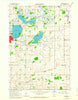 Meriden Minnesota Historical topographic map, 1:24000 scale, 7.5 X 7.5 Minute, Year 1962