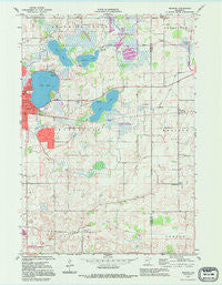 Meriden Minnesota Historical topographic map, 1:24000 scale, 7.5 X 7.5 Minute, Year 1992