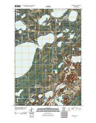 Merrifield Minnesota Historical topographic map, 1:24000 scale, 7.5 X 7.5 Minute, Year 2010
