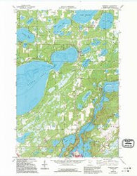 Merrifield Minnesota Historical topographic map, 1:24000 scale, 7.5 X 7.5 Minute, Year 1973