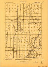 Middle River Minnesota Historical topographic map, 1:62500 scale, 15 X 15 Minute, Year 1918