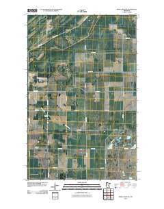 Middle River NE Minnesota Historical topographic map, 1:24000 scale, 7.5 X 7.5 Minute, Year 2010