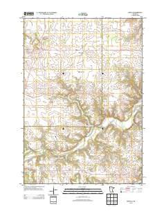 Miesville Minnesota Historical topographic map, 1:24000 scale, 7.5 X 7.5 Minute, Year 2013
