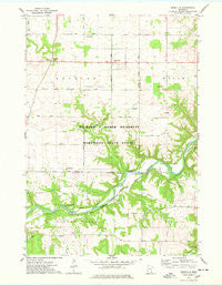 Miesville Minnesota Historical topographic map, 1:24000 scale, 7.5 X 7.5 Minute, Year 1974
