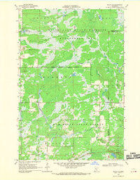 Milaca NE Minnesota Historical topographic map, 1:24000 scale, 7.5 X 7.5 Minute, Year 1968