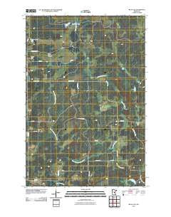 Milaca NE Minnesota Historical topographic map, 1:24000 scale, 7.5 X 7.5 Minute, Year 2010