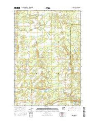 Milaca NE Minnesota Current topographic map, 1:24000 scale, 7.5 X 7.5 Minute, Year 2016