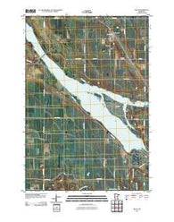 Milan Minnesota Historical topographic map, 1:24000 scale, 7.5 X 7.5 Minute, Year 2010