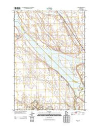 Milan Minnesota Historical topographic map, 1:24000 scale, 7.5 X 7.5 Minute, Year 2013