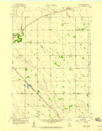 Milan NW Minnesota Historical topographic map, 1:24000 scale, 7.5 X 7.5 Minute, Year 1958