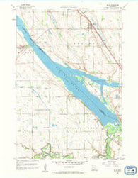 Milan Minnesota Historical topographic map, 1:24000 scale, 7.5 X 7.5 Minute, Year 1958