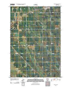 Milan NW Minnesota Historical topographic map, 1:24000 scale, 7.5 X 7.5 Minute, Year 2010