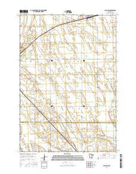 Milan NW Minnesota Current topographic map, 1:24000 scale, 7.5 X 7.5 Minute, Year 2016