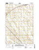 Milan NW Minnesota Current topographic map, 1:24000 scale, 7.5 X 7.5 Minute, Year 2016