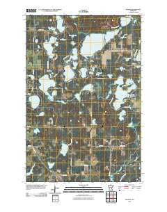 Mildred Minnesota Historical topographic map, 1:24000 scale, 7.5 X 7.5 Minute, Year 2010