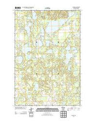 Mildred Minnesota Historical topographic map, 1:24000 scale, 7.5 X 7.5 Minute, Year 2013