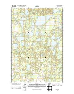 Mildred Minnesota Historical topographic map, 1:24000 scale, 7.5 X 7.5 Minute, Year 2013