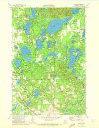 Mildred Minnesota Historical topographic map, 1:24000 scale, 7.5 X 7.5 Minute, Year 1970