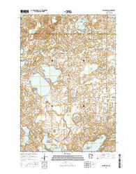Millerville Minnesota Current topographic map, 1:24000 scale, 7.5 X 7.5 Minute, Year 2016