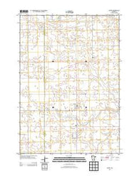 Milroy Minnesota Historical topographic map, 1:24000 scale, 7.5 X 7.5 Minute, Year 2013