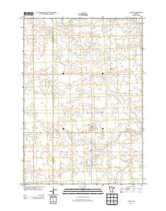 Milroy Minnesota Historical topographic map, 1:24000 scale, 7.5 X 7.5 Minute, Year 2013
