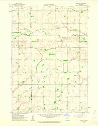 Milroy SE Minnesota Historical topographic map, 1:24000 scale, 7.5 X 7.5 Minute, Year 1962