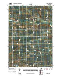 Milroy SE Minnesota Historical topographic map, 1:24000 scale, 7.5 X 7.5 Minute, Year 2010