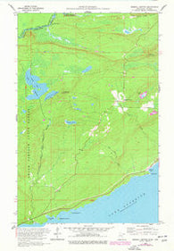 Mineral Center Minnesota Historical topographic map, 1:24000 scale, 7.5 X 7.5 Minute, Year 1959