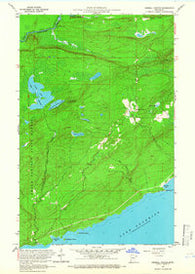 Mineral Center Minnesota Historical topographic map, 1:24000 scale, 7.5 X 7.5 Minute, Year 1959