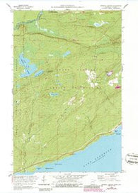 Mineral Center Minnesota Historical topographic map, 1:24000 scale, 7.5 X 7.5 Minute, Year 1959