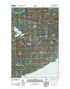 Mineral Center Minnesota Historical topographic map, 1:24000 scale, 7.5 X 7.5 Minute, Year 2011