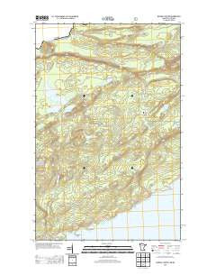 Mineral Center Minnesota Historical topographic map, 1:24000 scale, 7.5 X 7.5 Minute, Year 2013