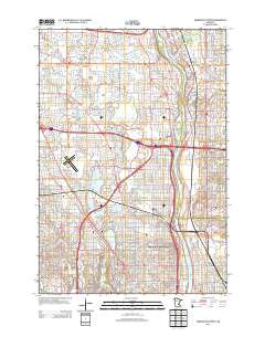 Minneapolis North Minnesota Historical topographic map, 1:24000 scale, 7.5 X 7.5 Minute, Year 2013