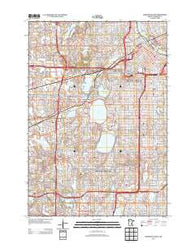 Minneapolis South Minnesota Historical topographic map, 1:24000 scale, 7.5 X 7.5 Minute, Year 2013