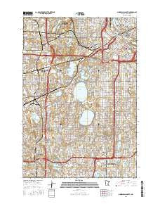 Minneapolis South Minnesota Current topographic map, 1:24000 scale, 7.5 X 7.5 Minute, Year 2016