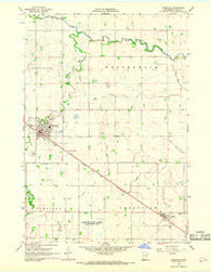 Minneota Minnesota Historical topographic map, 1:24000 scale, 7.5 X 7.5 Minute, Year 1967
