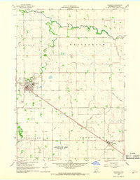 Minneota Minnesota Historical topographic map, 1:24000 scale, 7.5 X 7.5 Minute, Year 1967