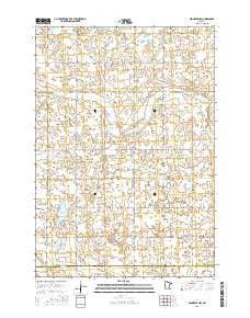 Minneota NW Minnesota Current topographic map, 1:24000 scale, 7.5 X 7.5 Minute, Year 2016