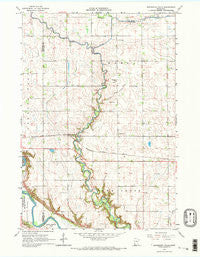 Minnesota Falls Minnesota Historical topographic map, 1:24000 scale, 7.5 X 7.5 Minute, Year 1965