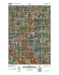 Minnesota Falls Minnesota Historical topographic map, 1:24000 scale, 7.5 X 7.5 Minute, Year 2010