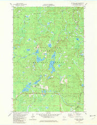 Mitawan Lake Minnesota Historical topographic map, 1:24000 scale, 7.5 X 7.5 Minute, Year 1981