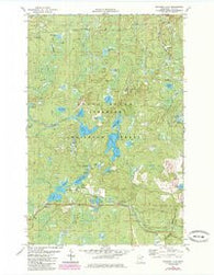 Mitawan Lake Minnesota Historical topographic map, 1:24000 scale, 7.5 X 7.5 Minute, Year 1981
