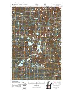 Mitawan Lake Minnesota Historical topographic map, 1:24000 scale, 7.5 X 7.5 Minute, Year 2011