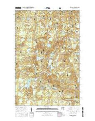 Mitawan Lake Minnesota Current topographic map, 1:24000 scale, 7.5 X 7.5 Minute, Year 2016