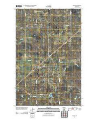 Mizpah Minnesota Historical topographic map, 1:24000 scale, 7.5 X 7.5 Minute, Year 2010