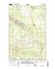 Mizpah NE Minnesota Current topographic map, 1:24000 scale, 7.5 X 7.5 Minute, Year 2016