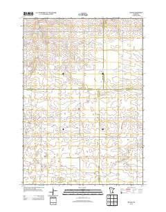 Moland Minnesota Historical topographic map, 1:24000 scale, 7.5 X 7.5 Minute, Year 2013